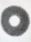 Kruhová meditace I, 2008, uhel, tužka, papír, 100 × 70 cm